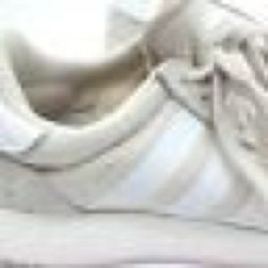 Adidas 7.5 womens beige and